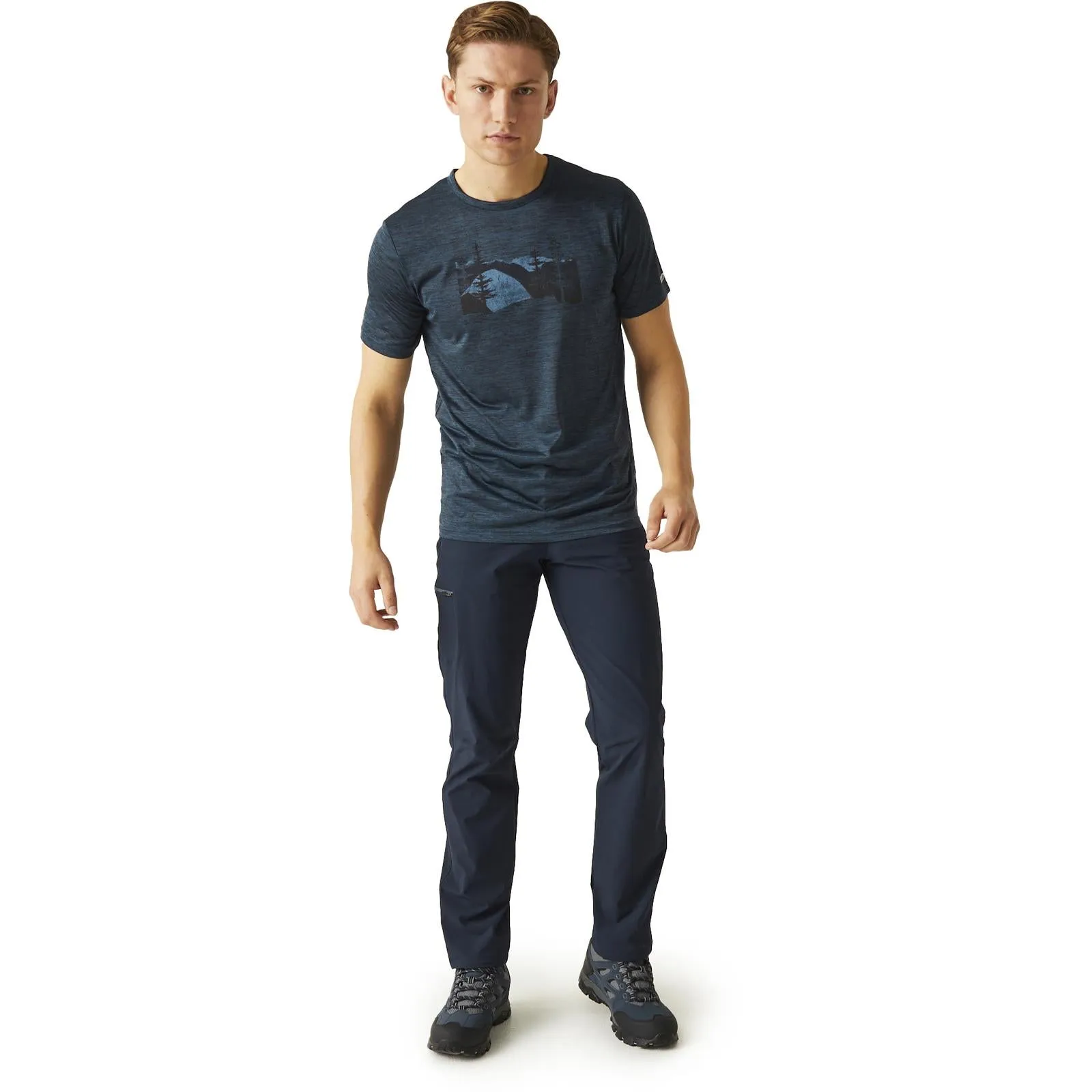 Regatta Mens Fingal VIII Graphic Print T-Shirt