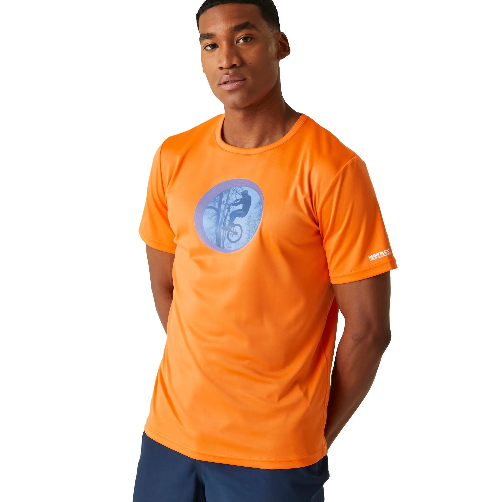 Regatta Mens Fingal VIII Graphic Print T-Shirt