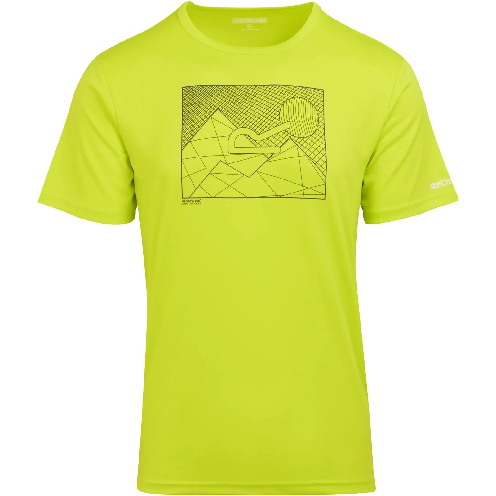 Regatta Mens Fingal VIII Graphic Print T-Shirt
