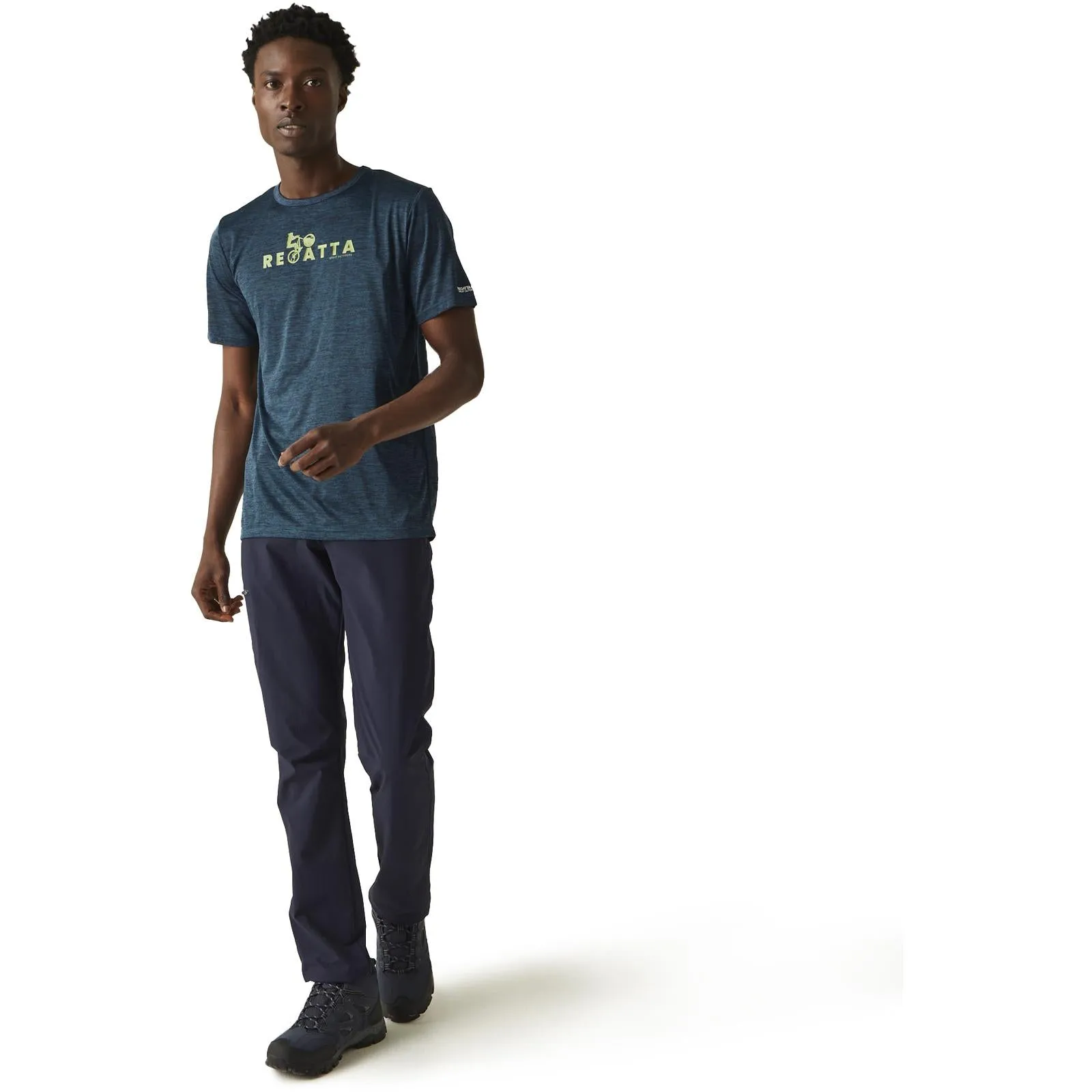 Regatta Mens Fingal VIII Graphic Print T-Shirt