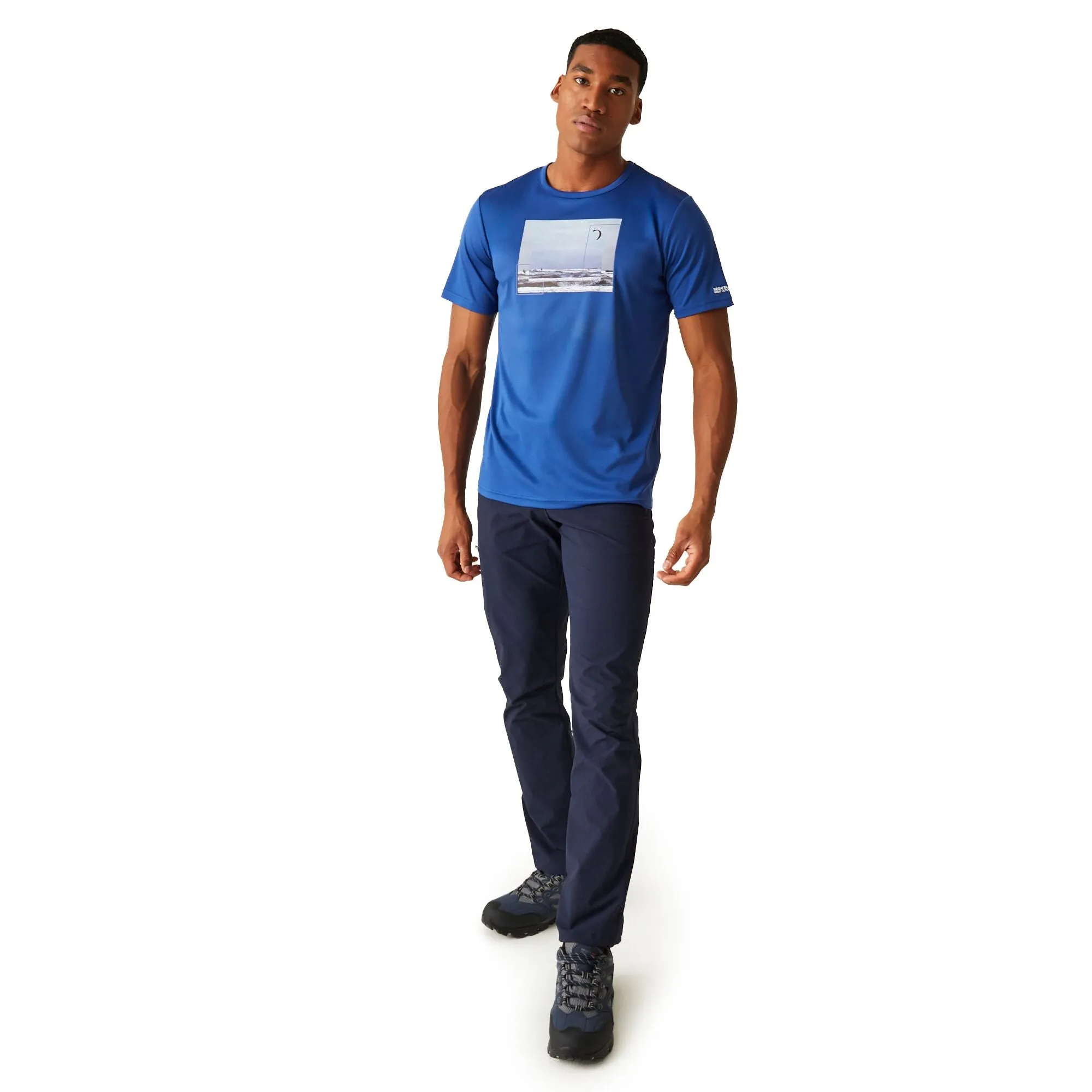 Regatta Mens Fingal VIII Graphic Print T-Shirt