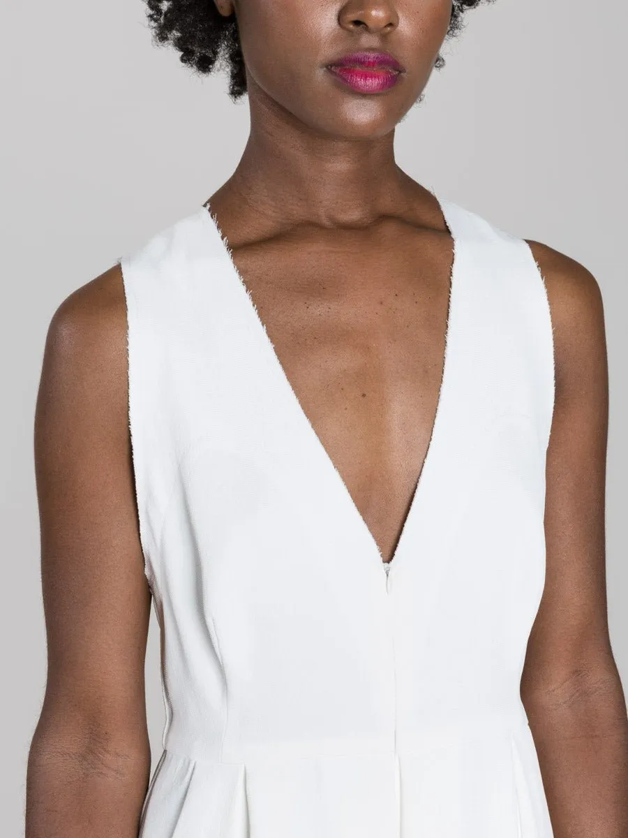 rhoads jumpsuit - white