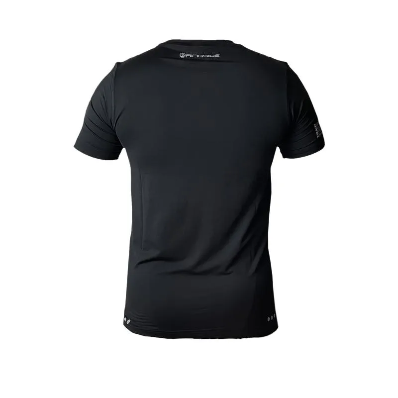 RINGSIDE PRO APPAREL SHORT SLEEVE T SHIRT- BLACK
