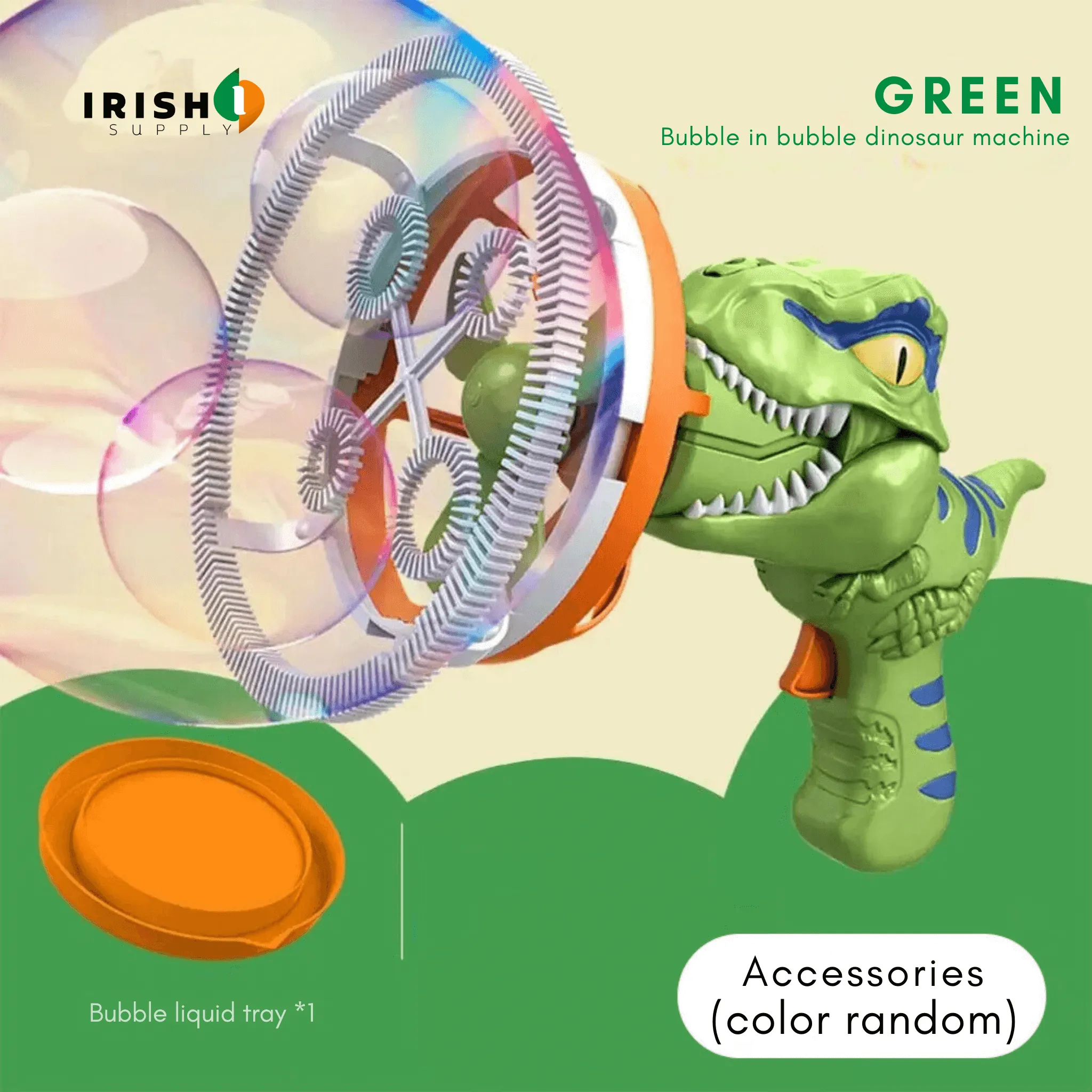 ROARBUBBLES Ultimate Bubble Play Gun