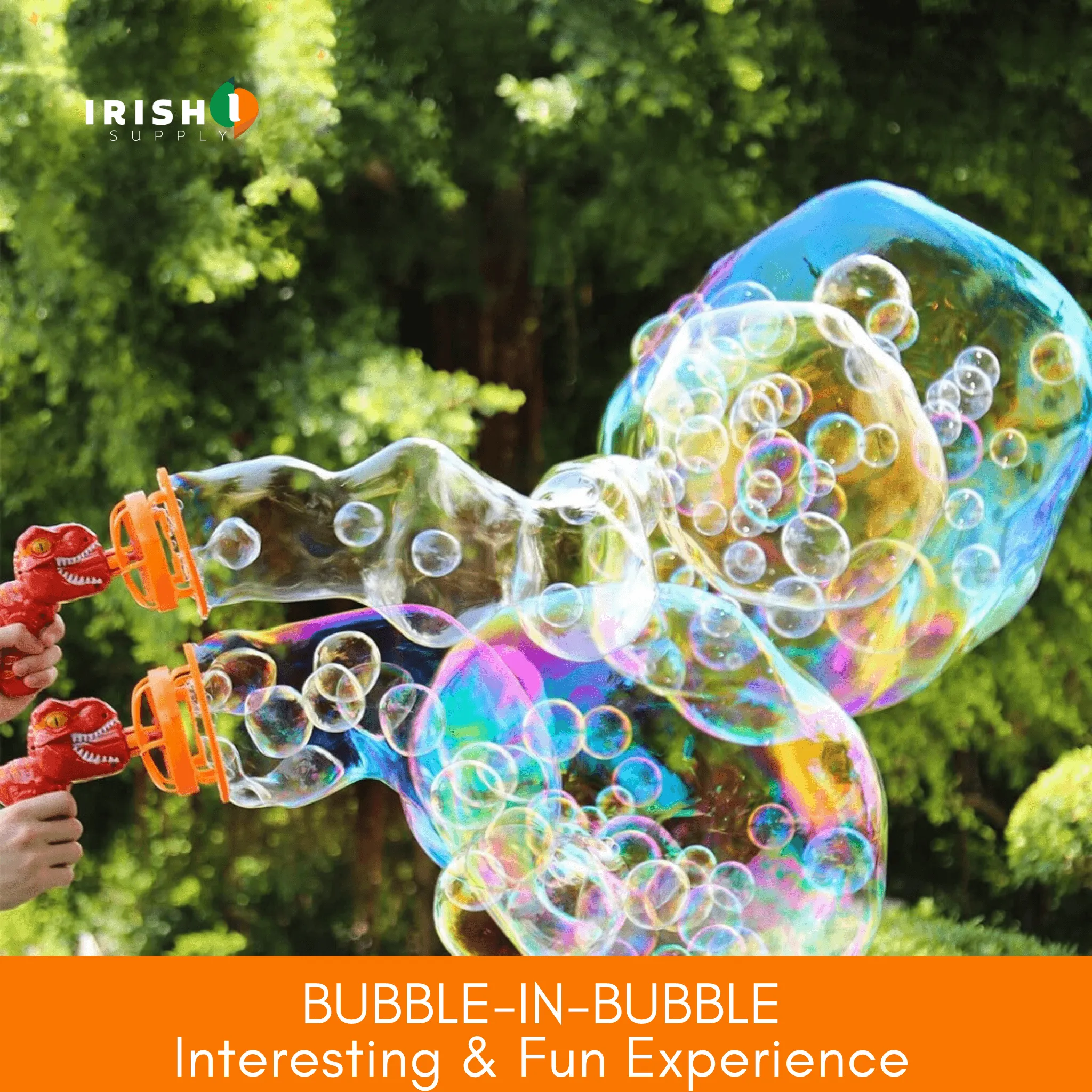 ROARBUBBLES Ultimate Bubble Play Gun