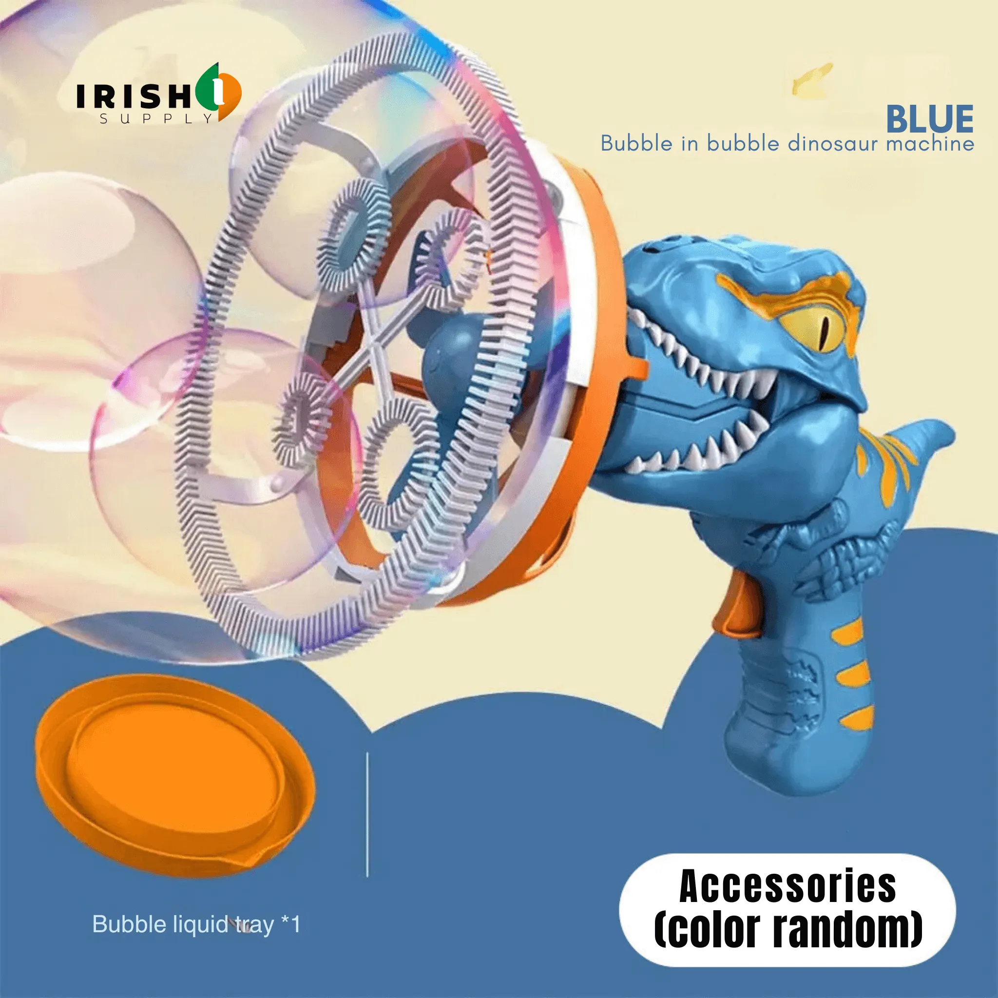 ROARBUBBLES Ultimate Bubble Play Gun