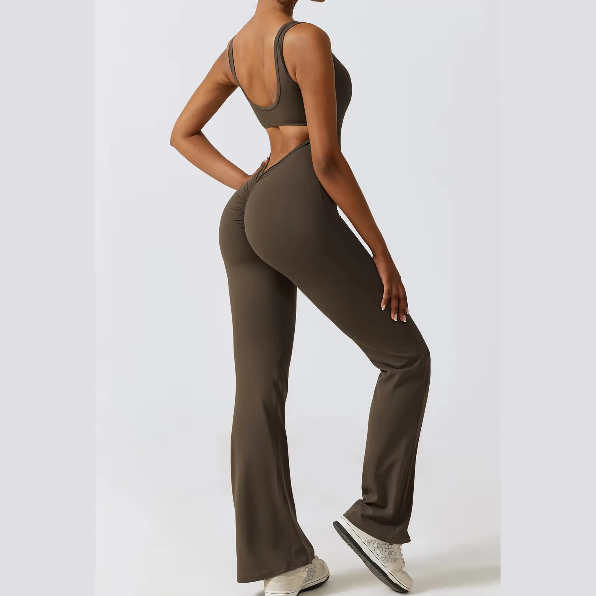 Rosie -  Scrunch Butt Active Jumpsuit