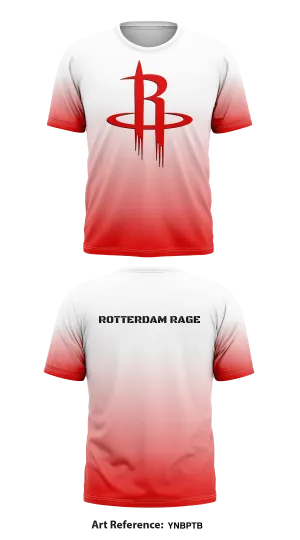 Rotterdam Rage Store 1 Core Men's SS Performance Tee - YnBPTb