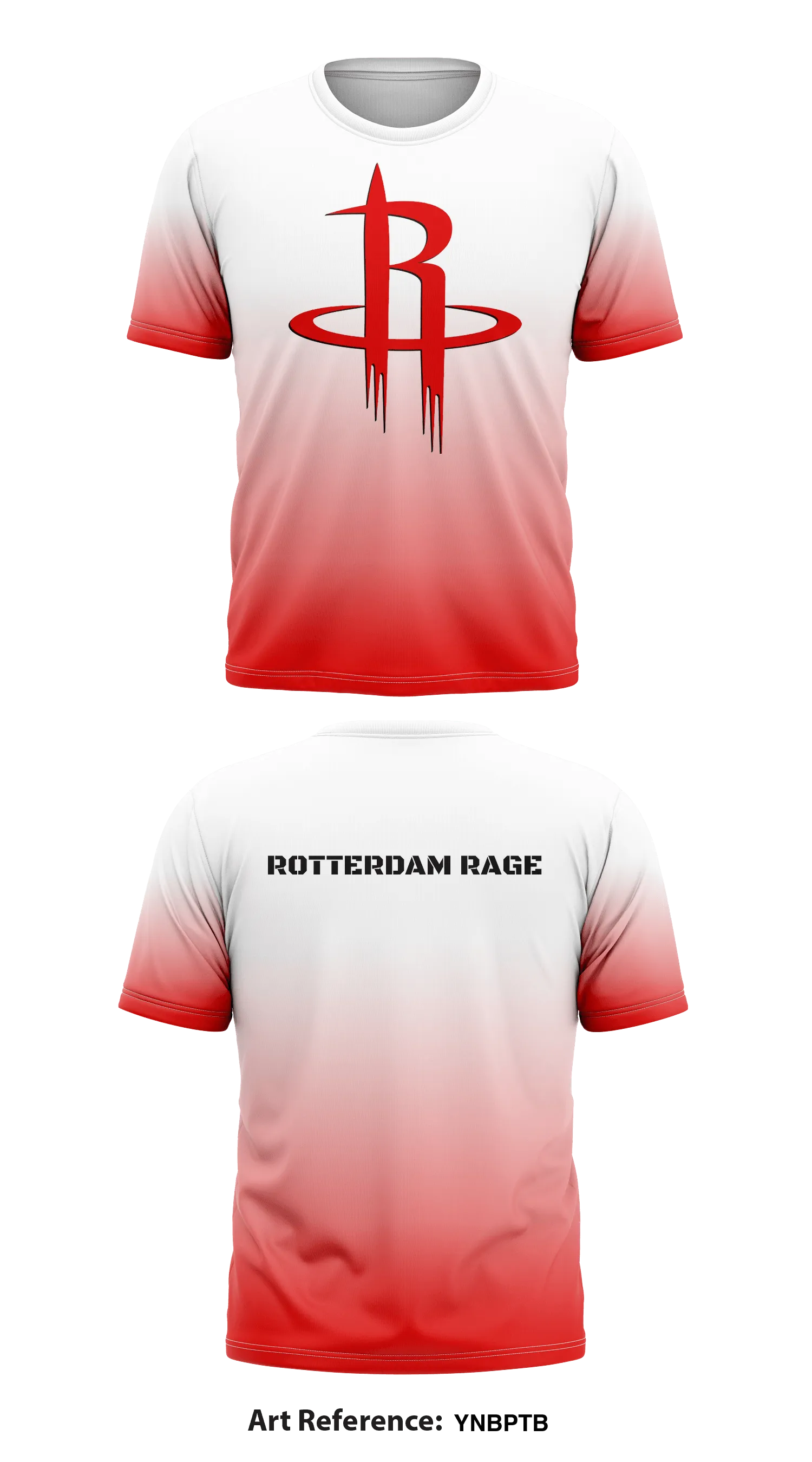 Rotterdam Rage Store 1 Core Men's SS Performance Tee - YnBPTb