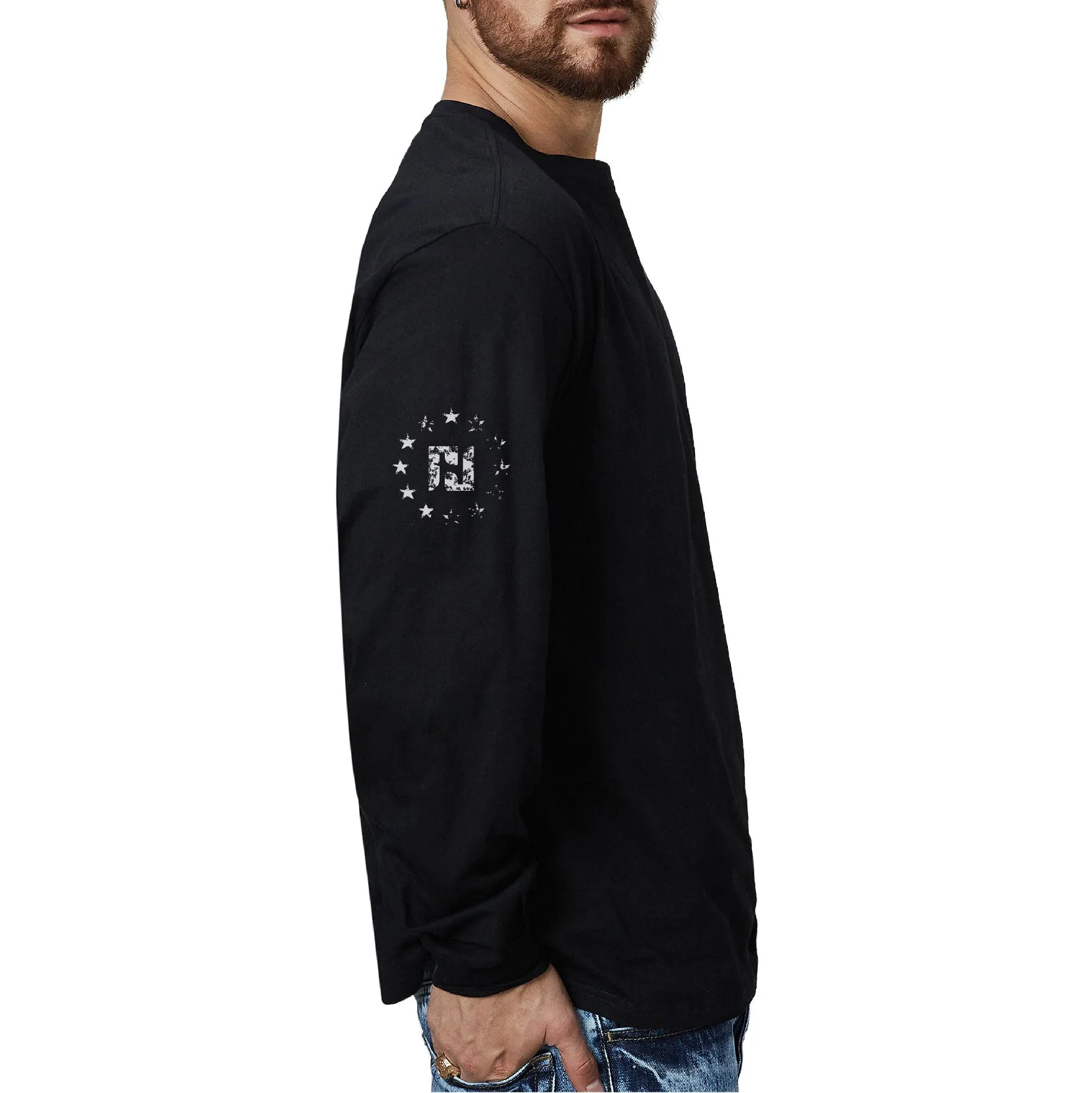 ROUTE 66 GRAPHIC LONG SLEEVE T-SHIRT