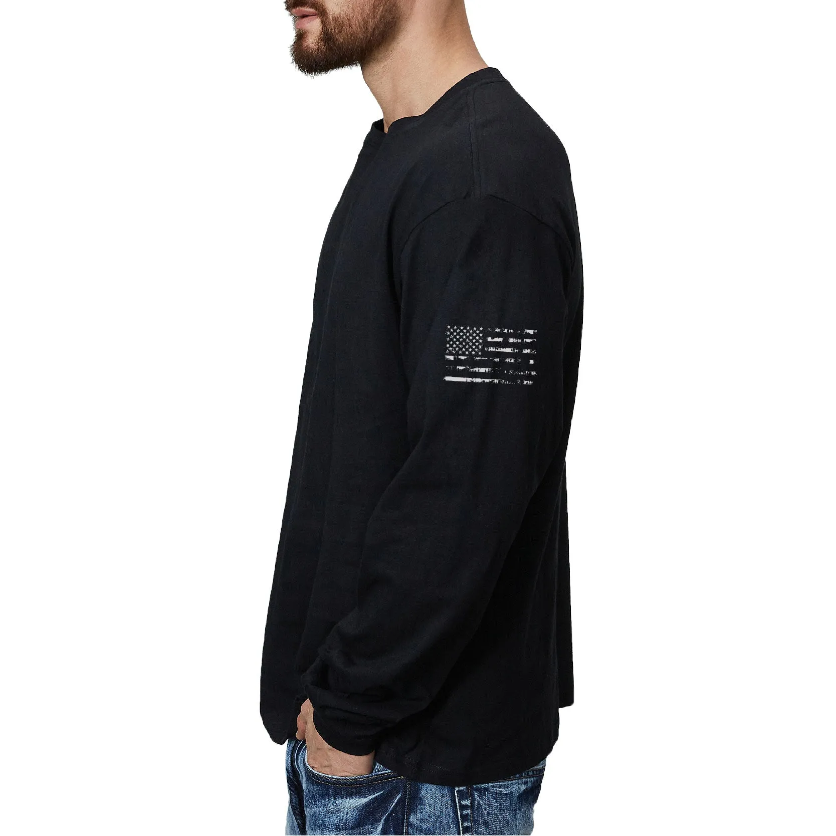 ROUTE 66 GRAPHIC LONG SLEEVE T-SHIRT