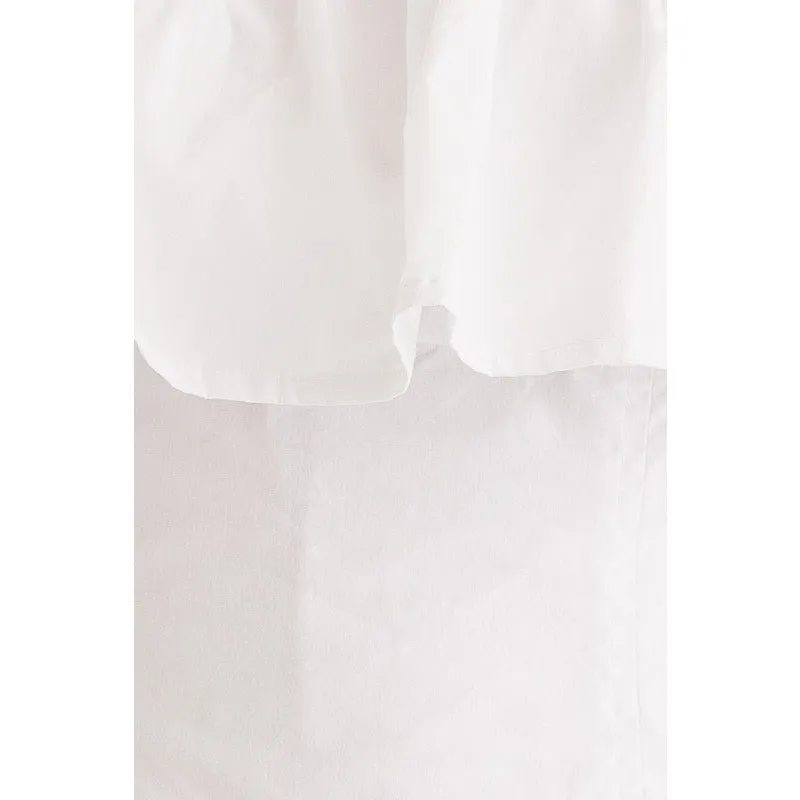 Ruffled Tube Dress