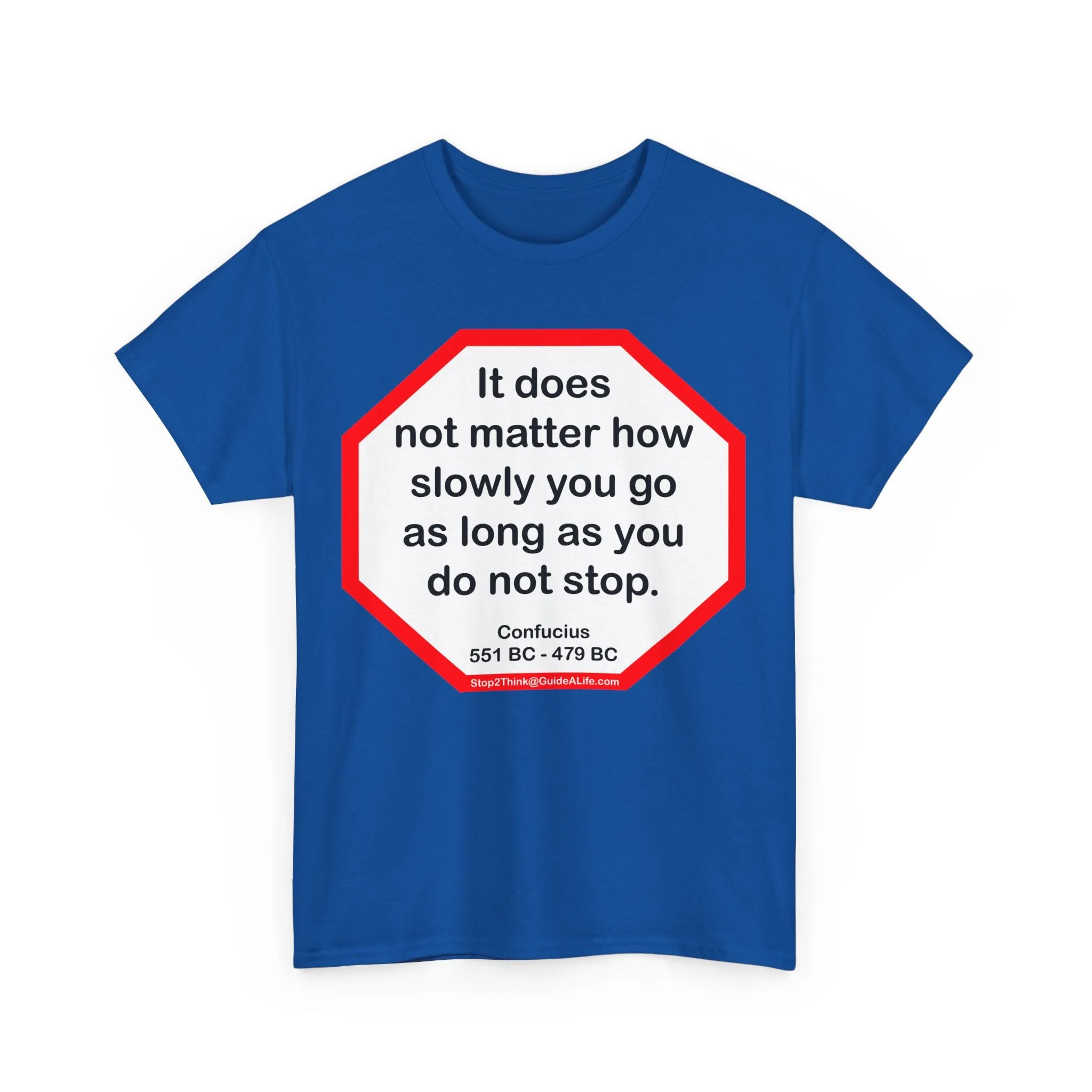 S2T- It does not matter how slowly you go as long as you do not stop.  -  Confucius  551 BC - 479 BC