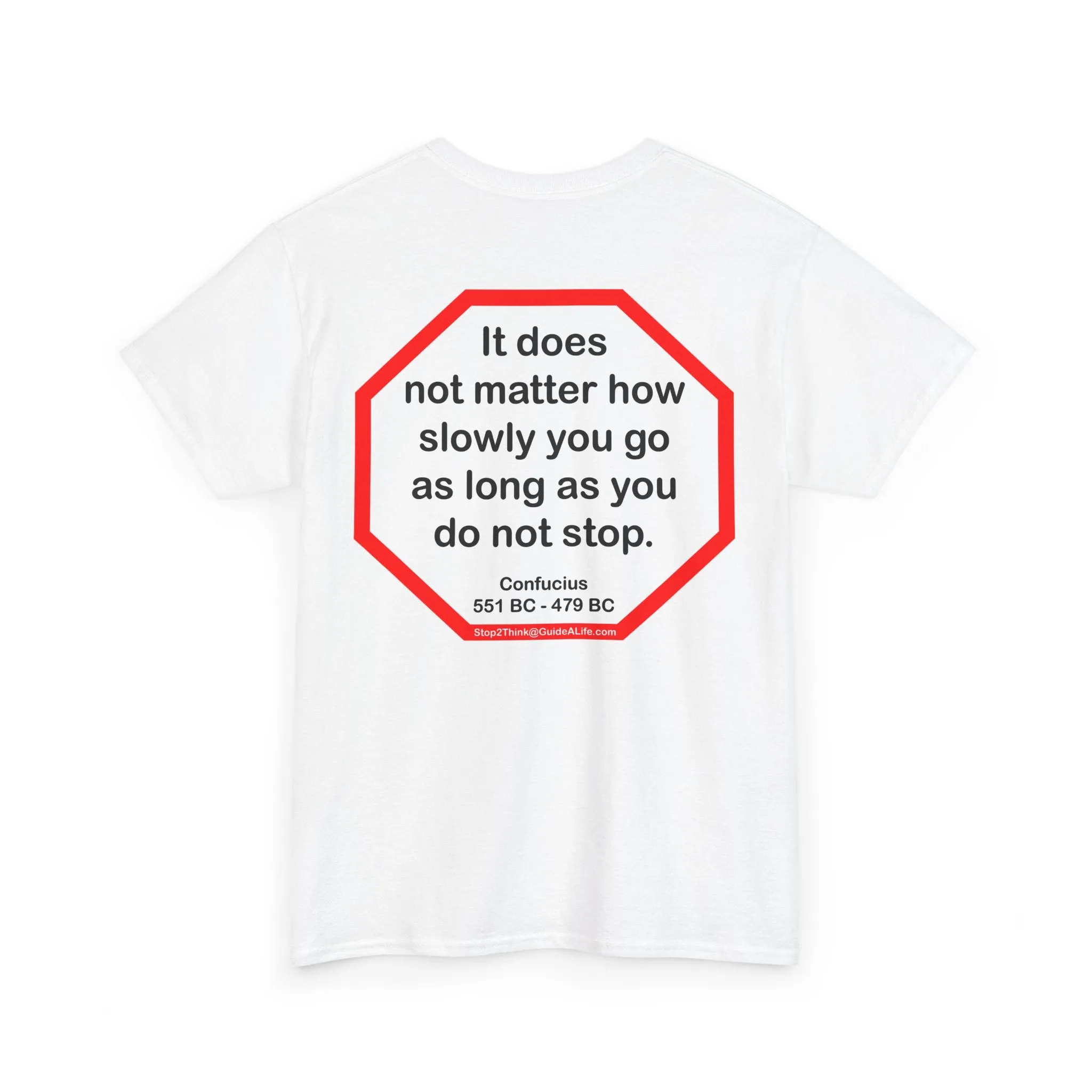 S2T- It does not matter how slowly you go as long as you do not stop.  -  Confucius  551 BC - 479 BC