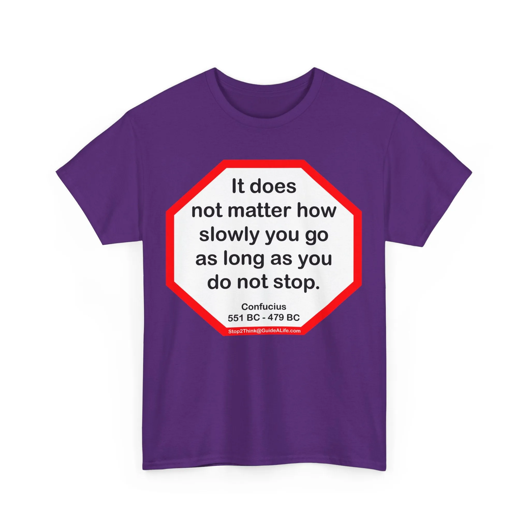 S2T- It does not matter how slowly you go as long as you do not stop.  -  Confucius  551 BC - 479 BC