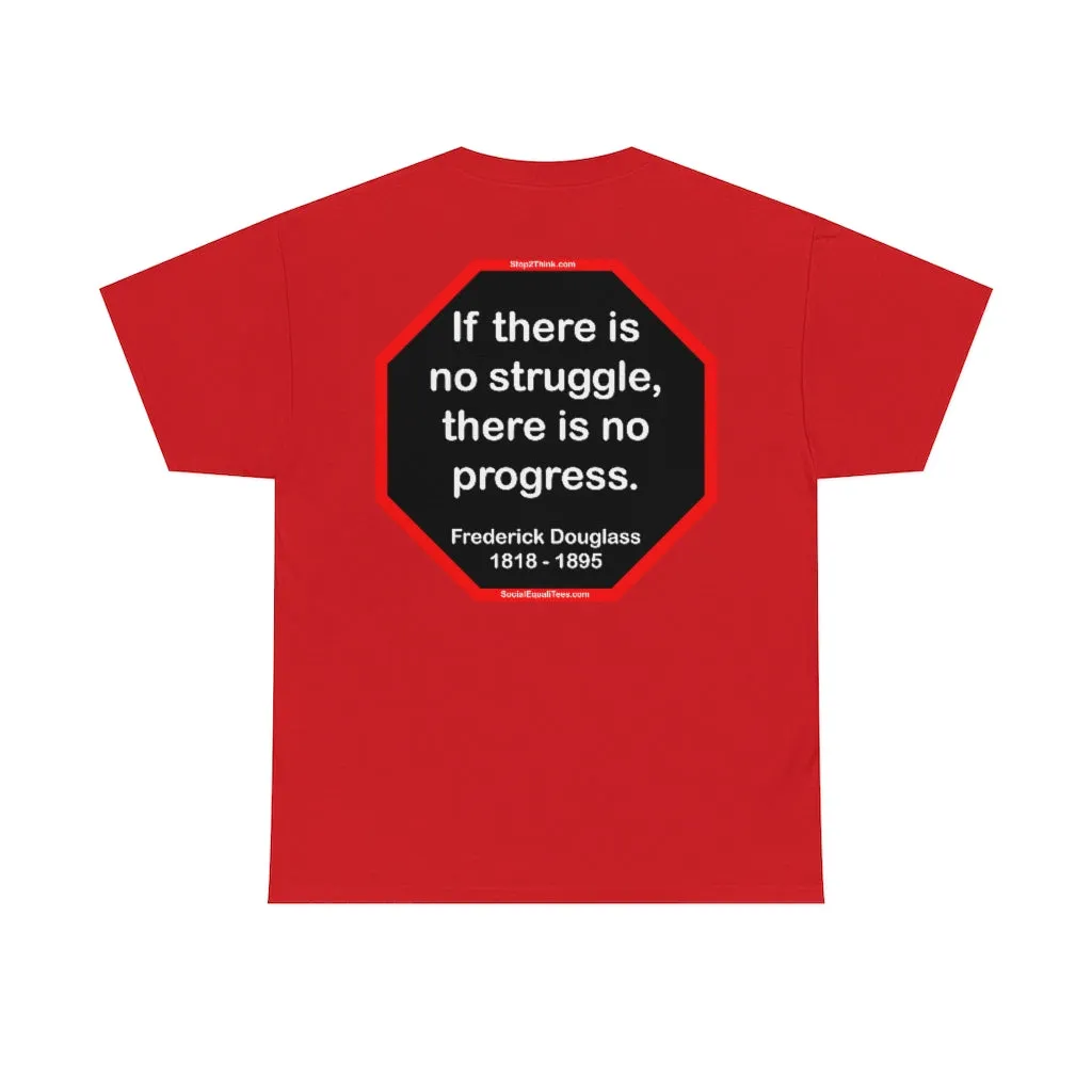 S2TBQM- If there is no struggle, there is no progress.  -  Frederick Douglass  1818 - 1895