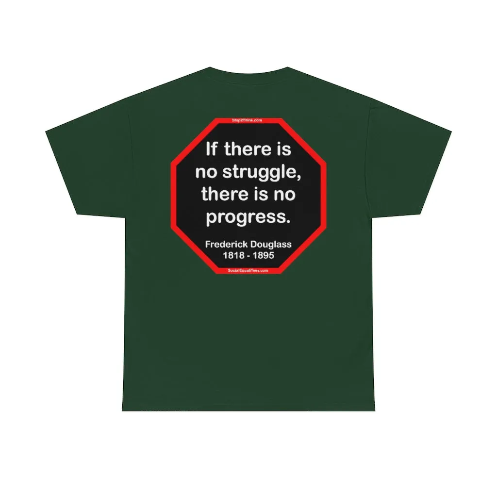 S2TBQM- If there is no struggle, there is no progress.  -  Frederick Douglass  1818 - 1895