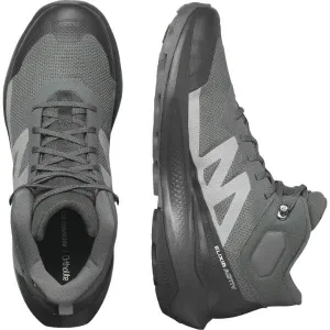 Salomon Mens Elixir Activ Mid Gtx Hiking Boot Magnet Phantom Sharkskin
