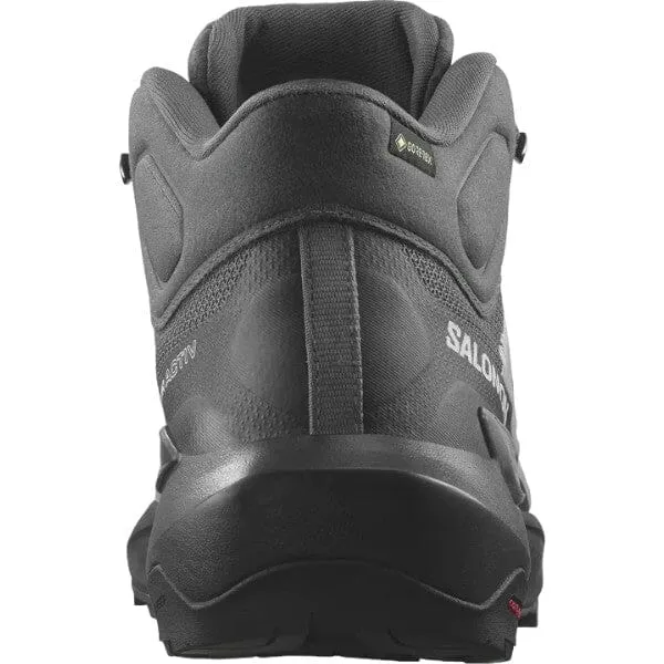 Salomon Mens Elixir Activ Mid Gtx Hiking Boot Magnet Phantom Sharkskin