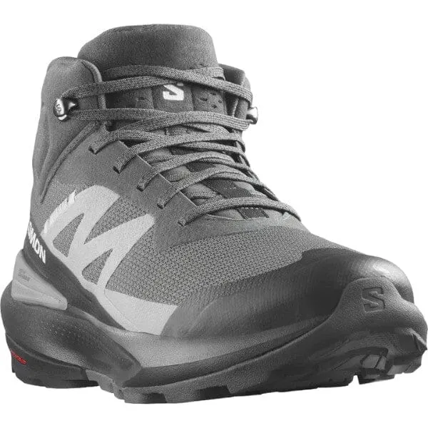 Salomon Mens Elixir Activ Mid Gtx Hiking Boot Magnet Phantom Sharkskin