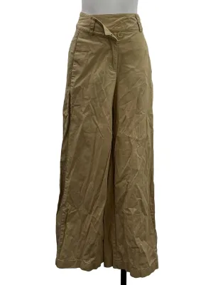 Sand Beige Overlap Pants