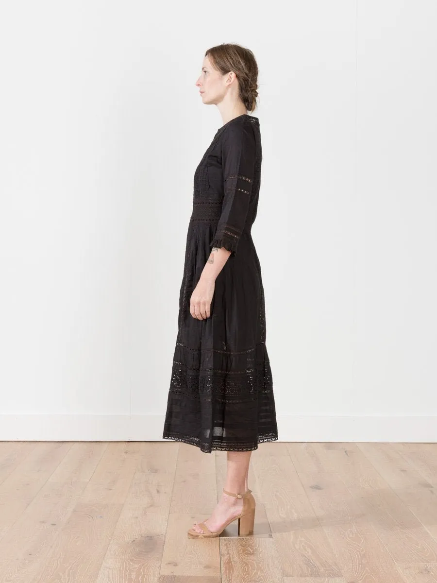 sevi lace maxi dress