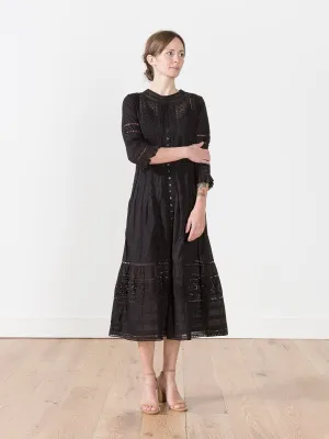 sevi lace maxi dress
