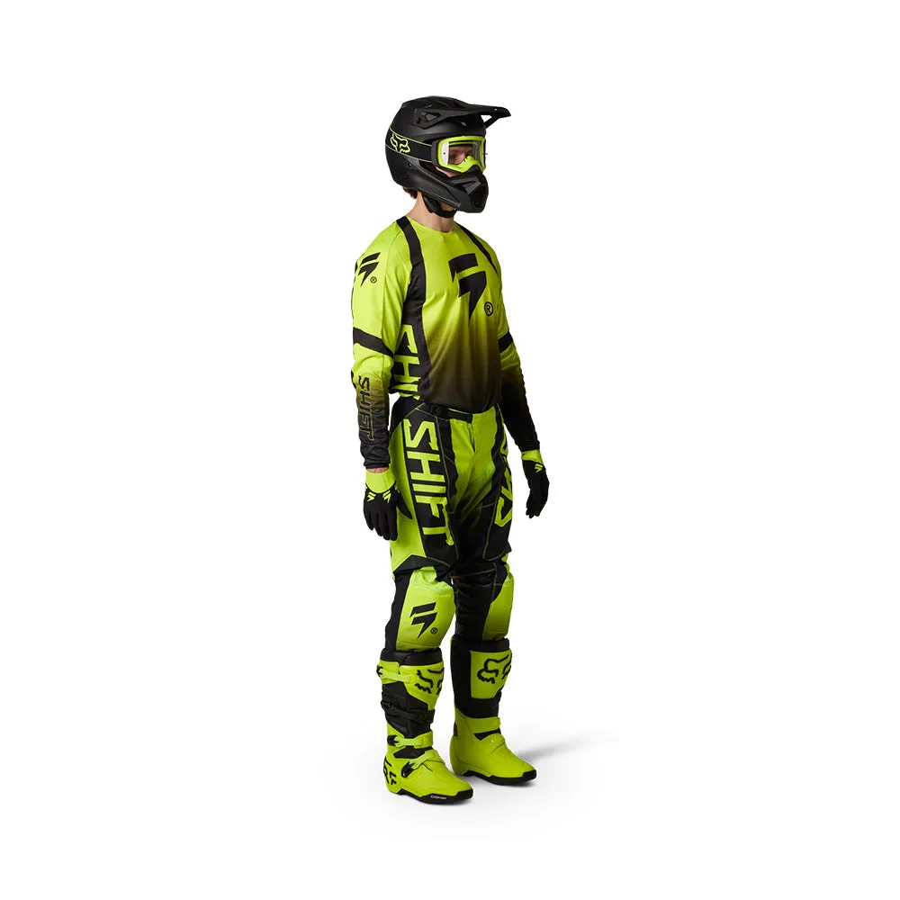 SHIFT WHITE LABEL PANTS POSN [FLO YELLOW]