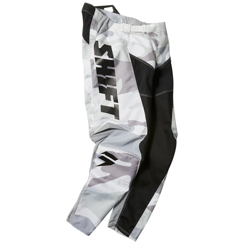 SHIFT YOUTH G.I. FRO WHIT3 PANT LE [BLACK CAMO]