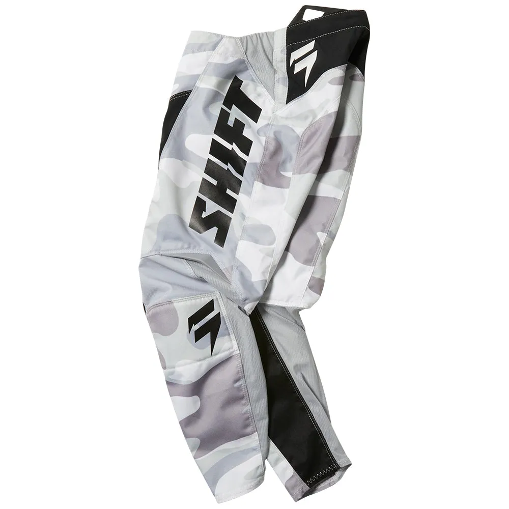 SHIFT YOUTH G.I. FRO WHIT3 PANT LE [BLACK CAMO]