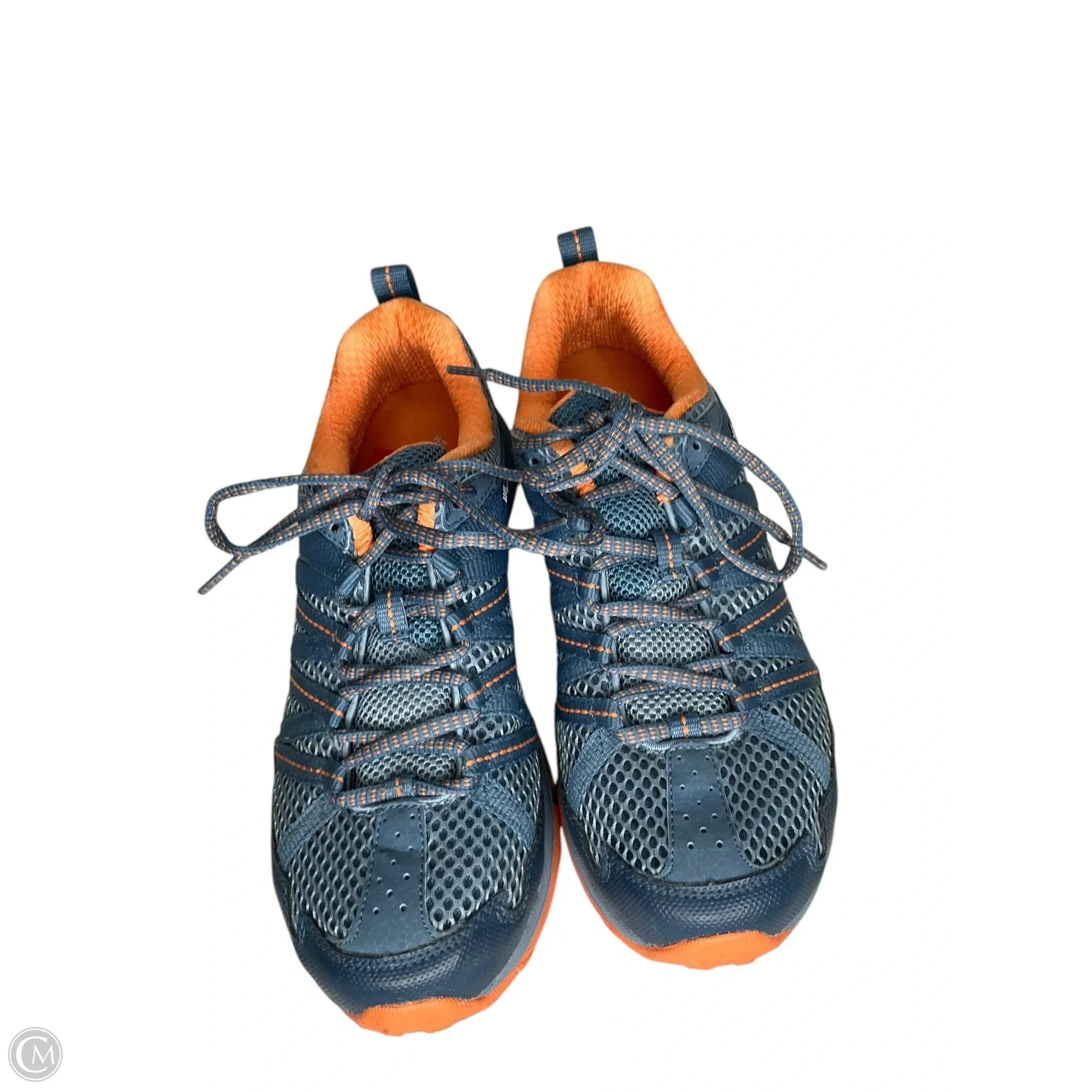 Shoes Hiking By Columbia In Blue & Orange, Size: 9.5