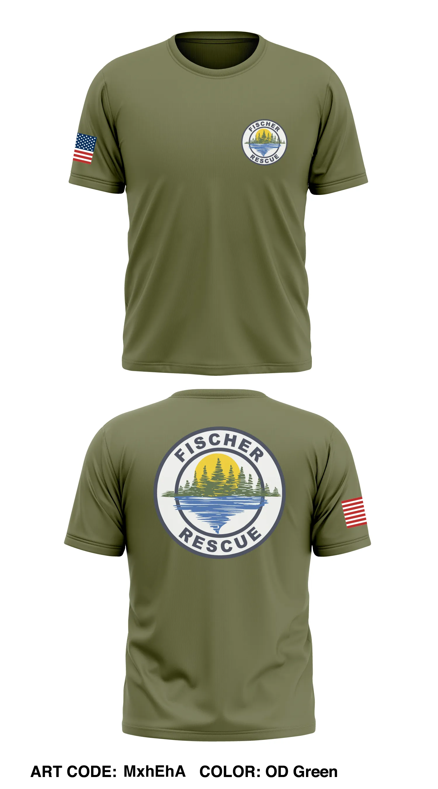 Short Core Men's SS Performance Tee - MxhEhA