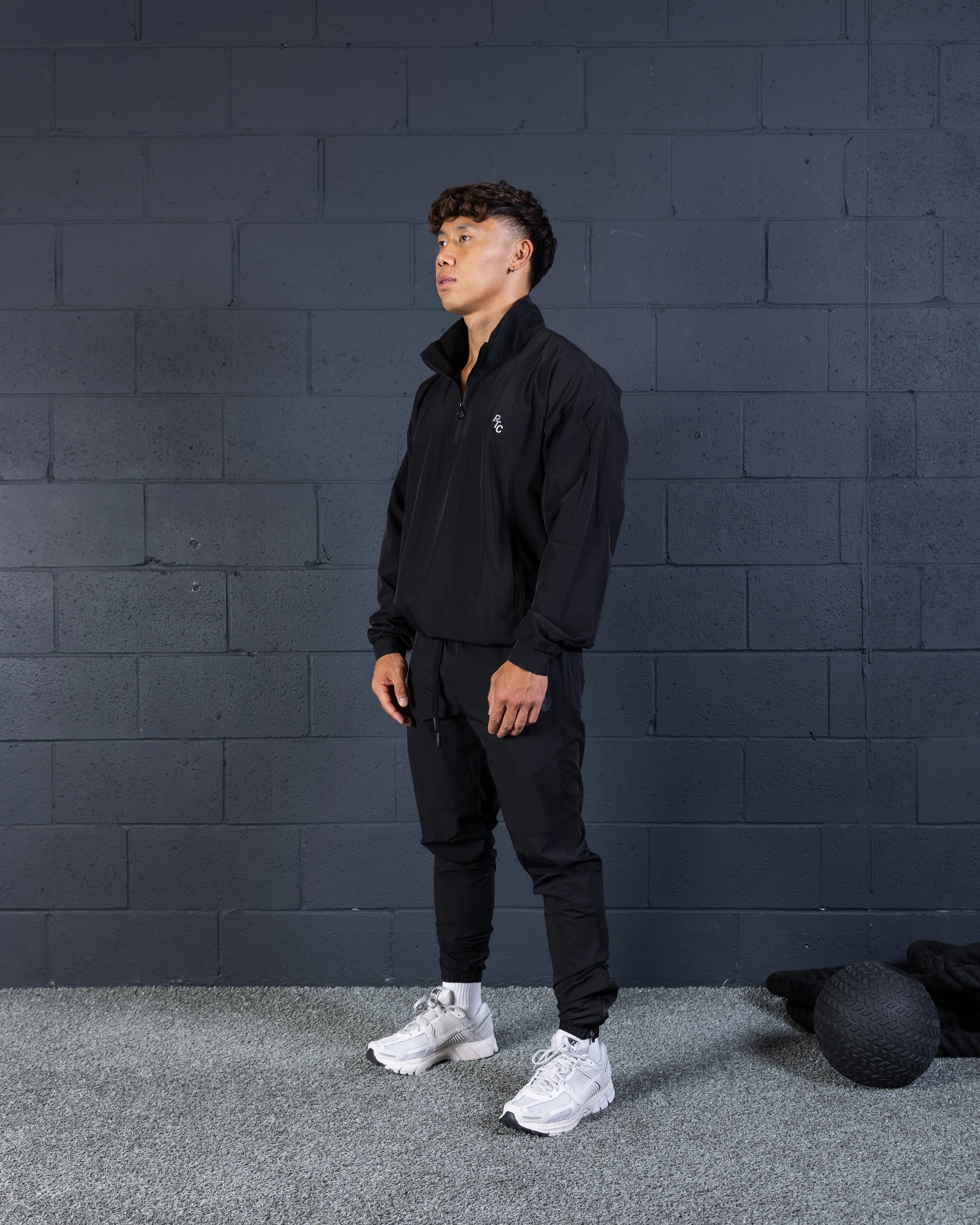 Signature Track Jacket - Black
