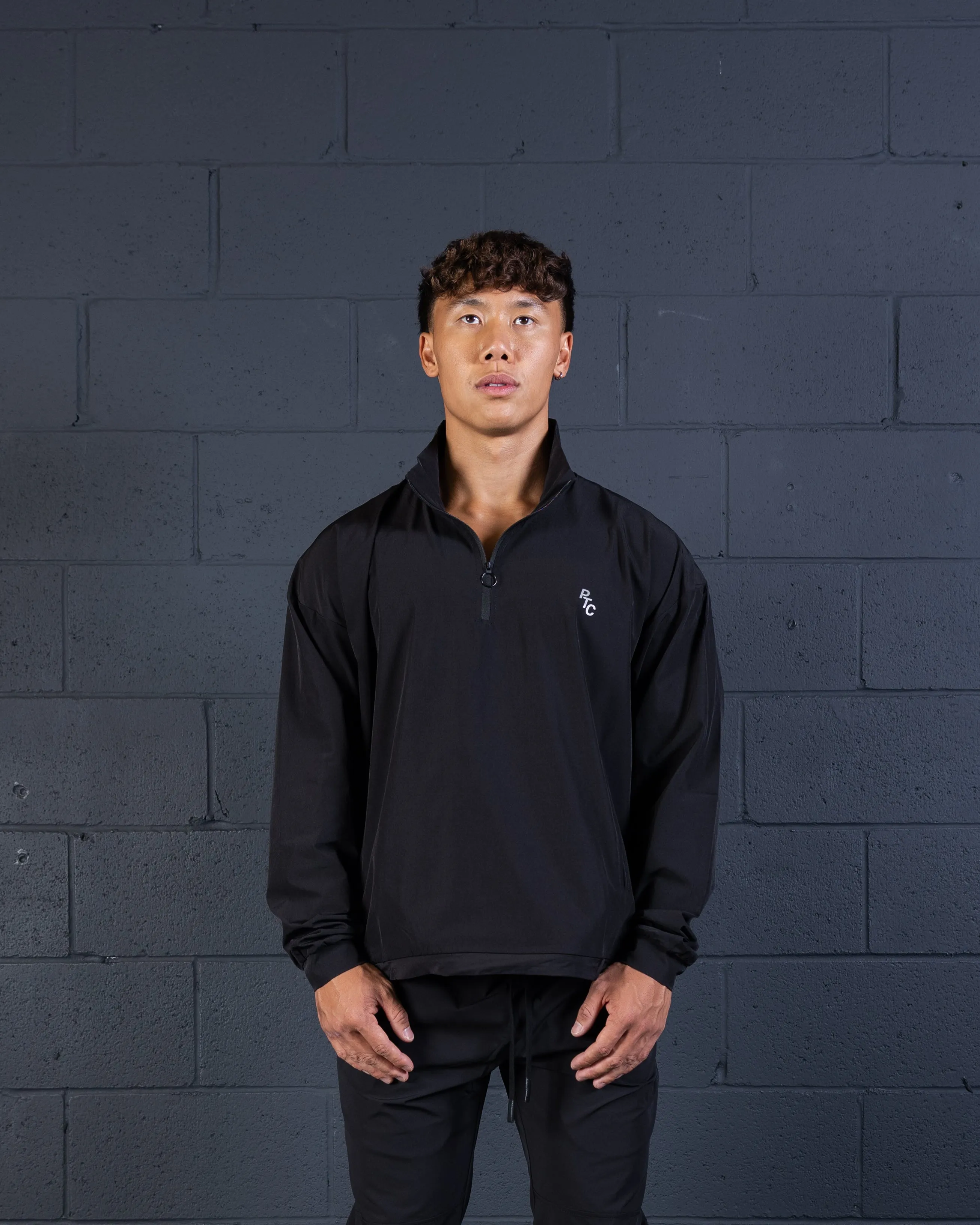 Signature Track Jacket - Black