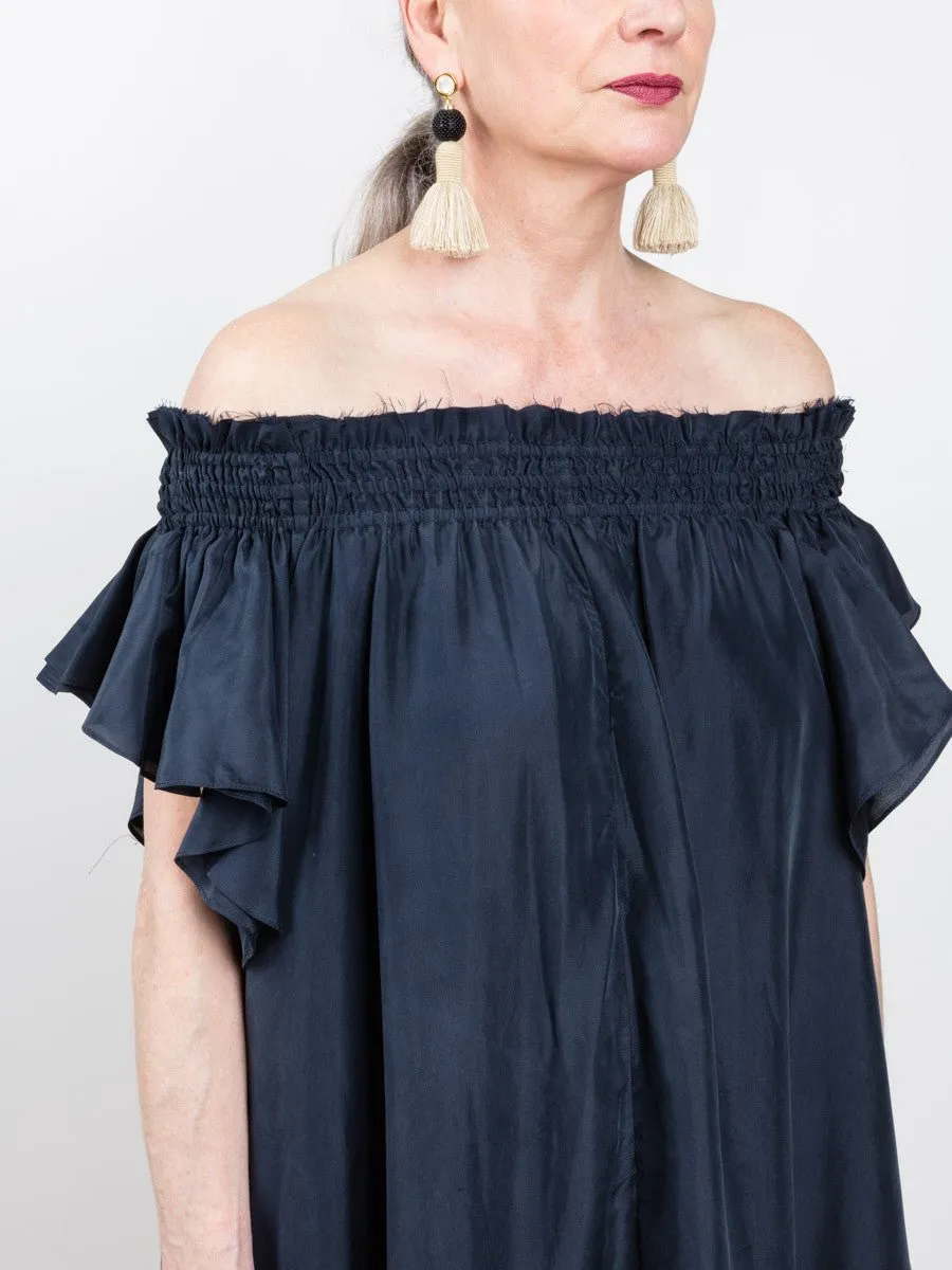 silk hydra dress