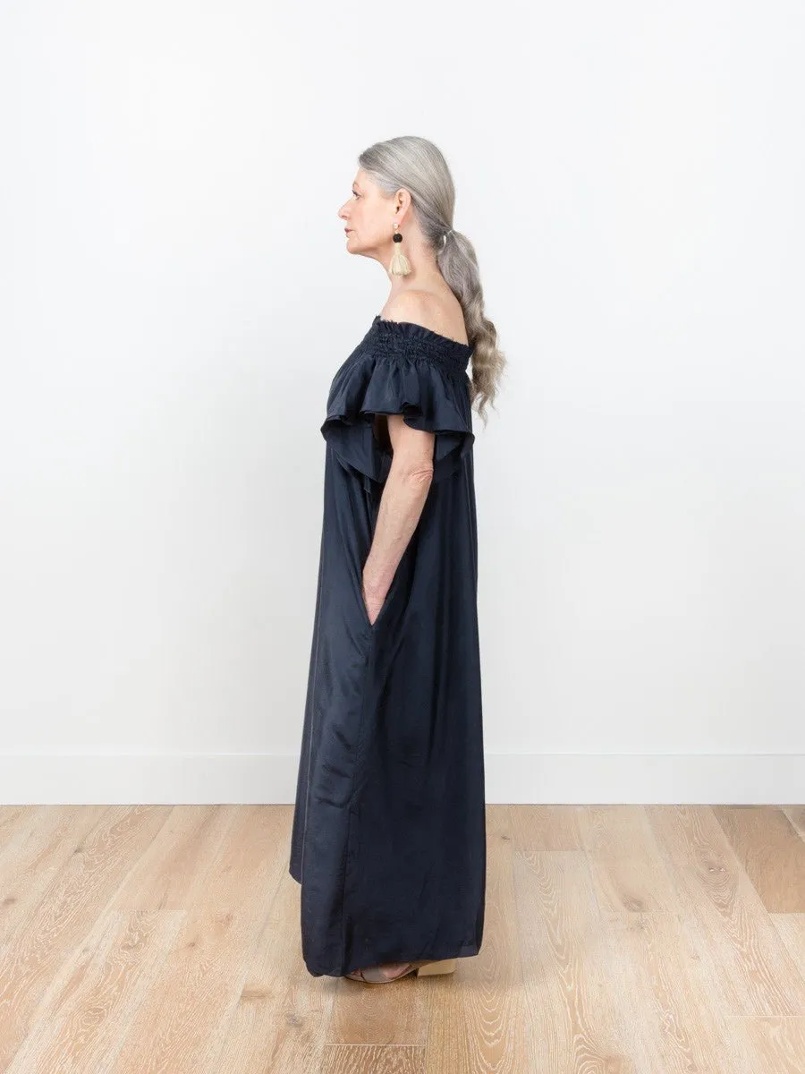 silk hydra dress