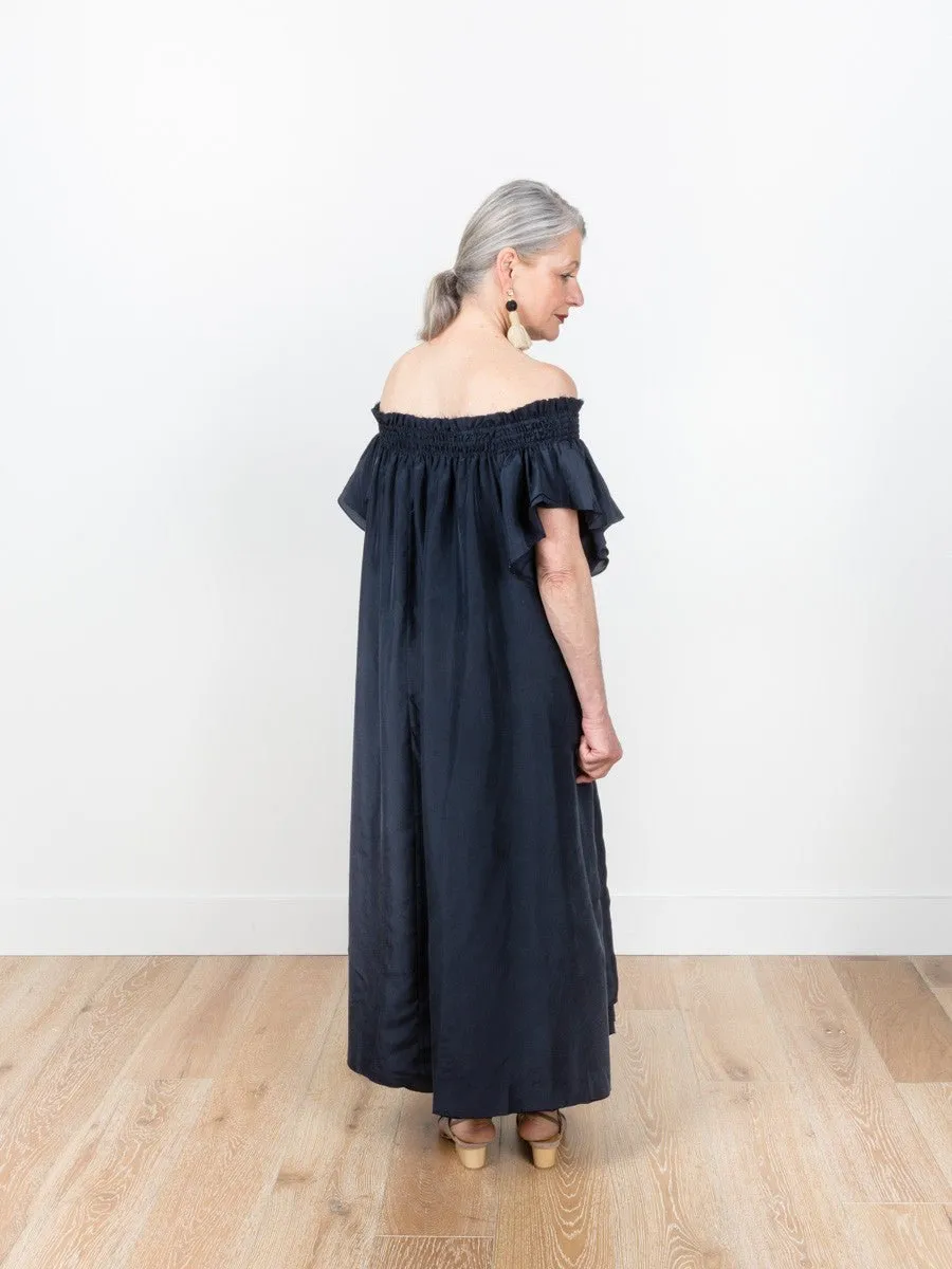 silk hydra dress