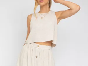 Sleeveless Flowy Top