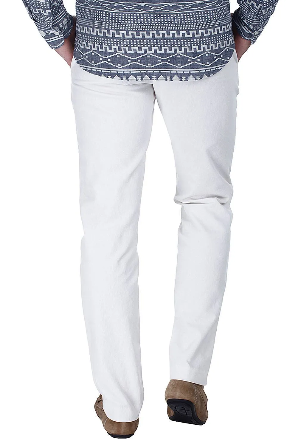 Slim Fit Stretchable Corduroy Pants