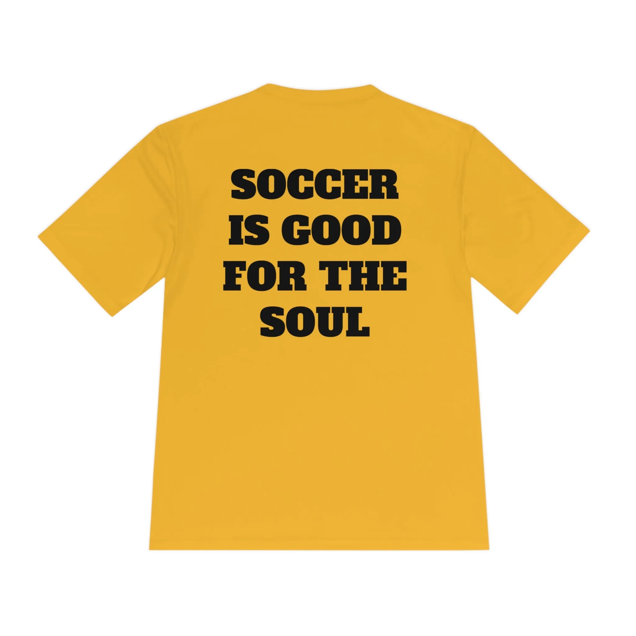 SOCCER IS GOOD FOR THE SOUL Athletic T-Shirt (Unisex)