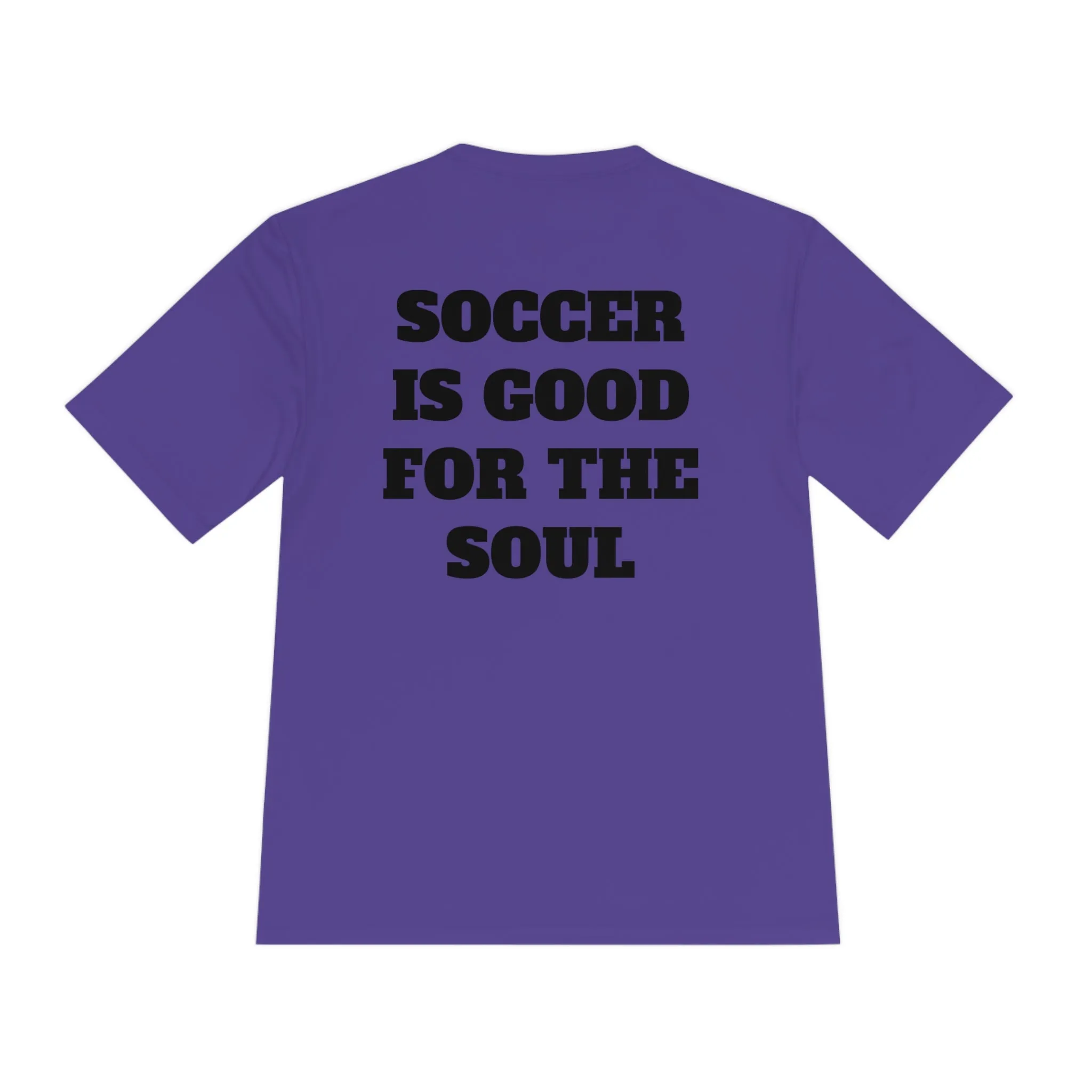 SOCCER IS GOOD FOR THE SOUL Athletic T-Shirt (Unisex)