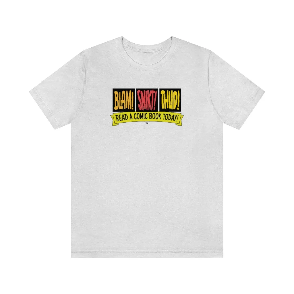 SoundFX READ A COMIC! Unisex Jersey Short Sleeve Tee