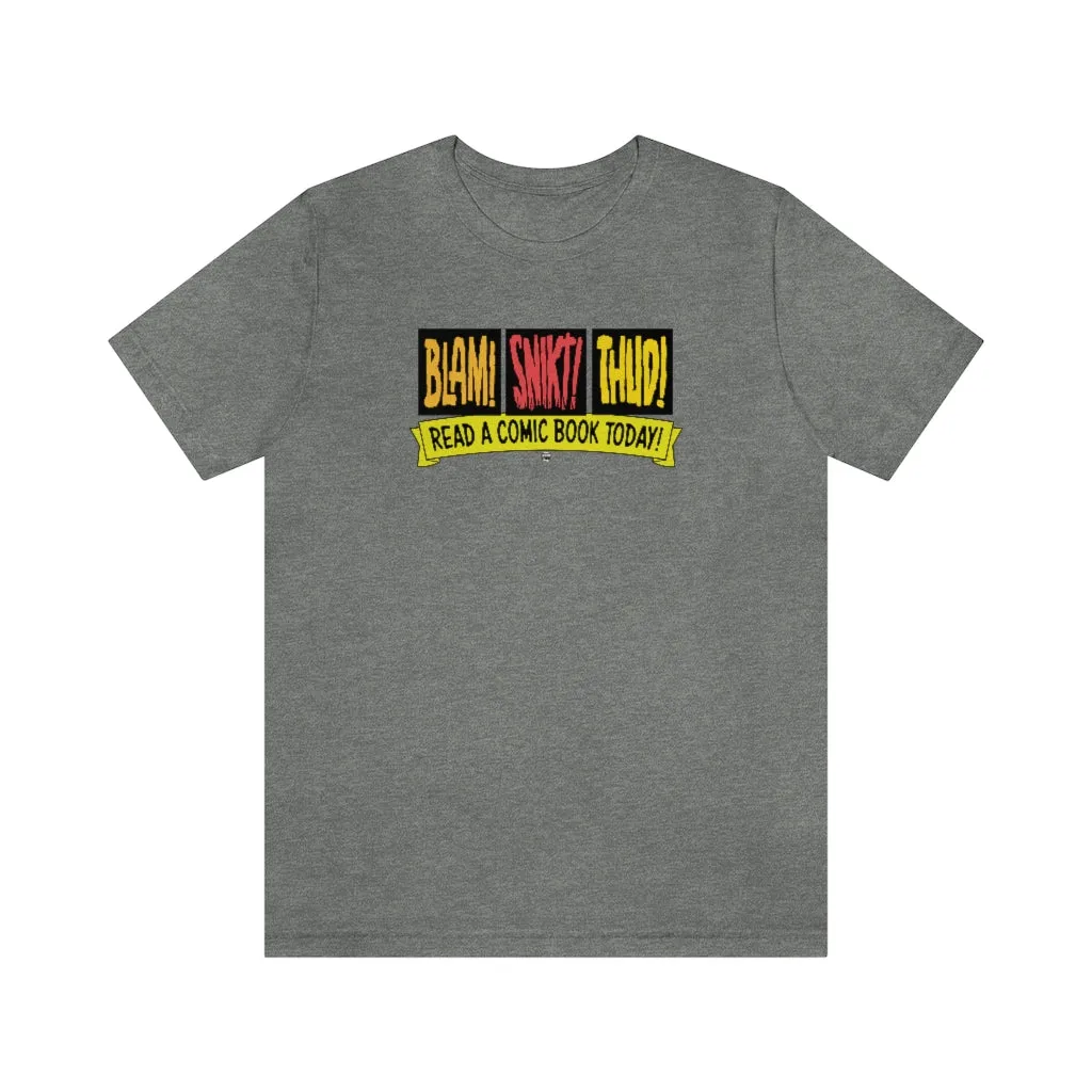 SoundFX READ A COMIC! Unisex Jersey Short Sleeve Tee