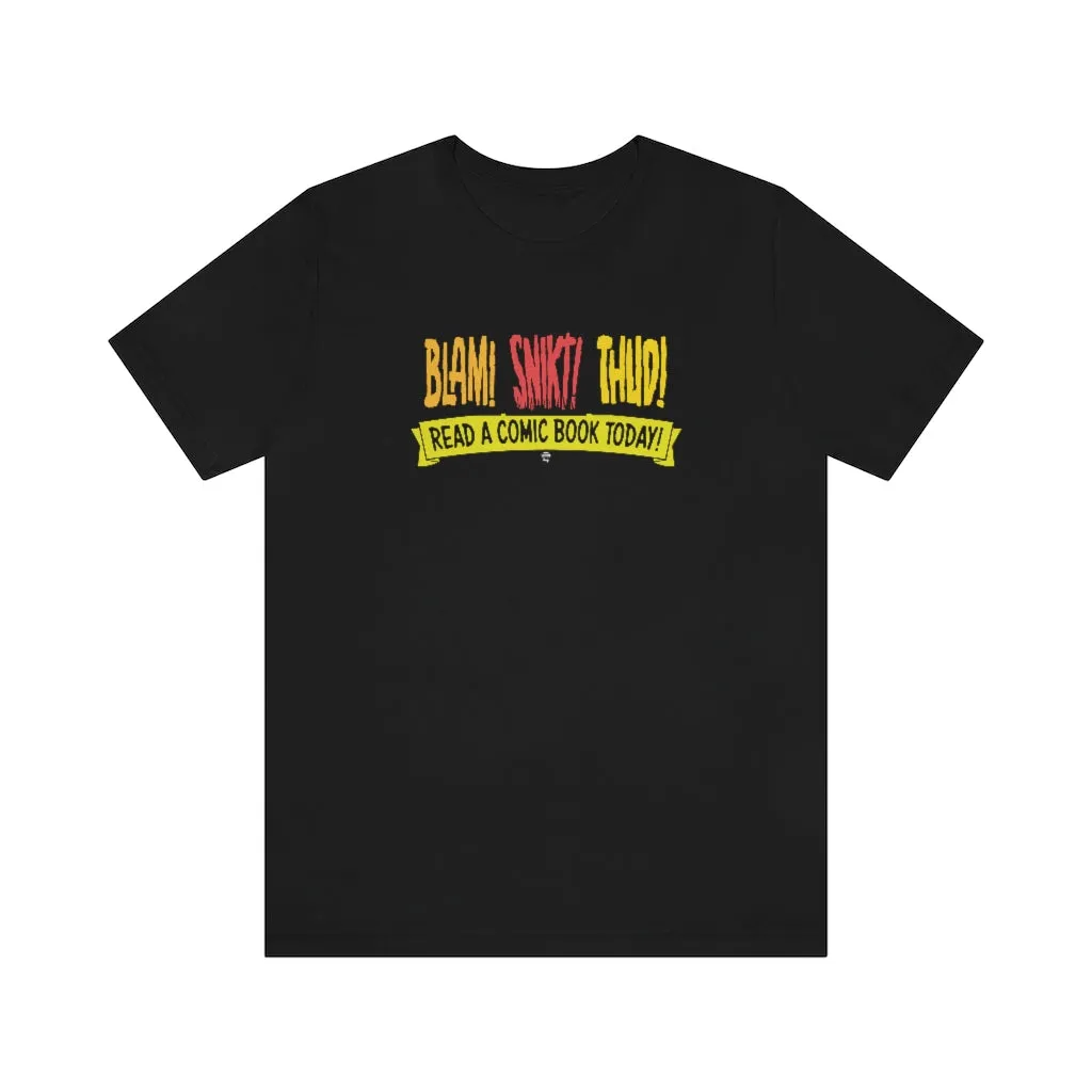 SoundFX READ A COMIC! Unisex Jersey Short Sleeve Tee