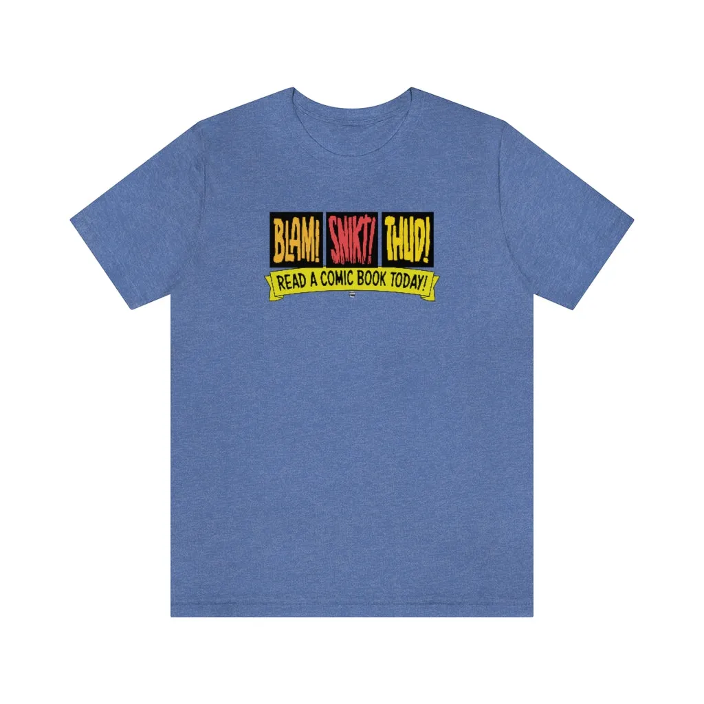 SoundFX READ A COMIC! Unisex Jersey Short Sleeve Tee