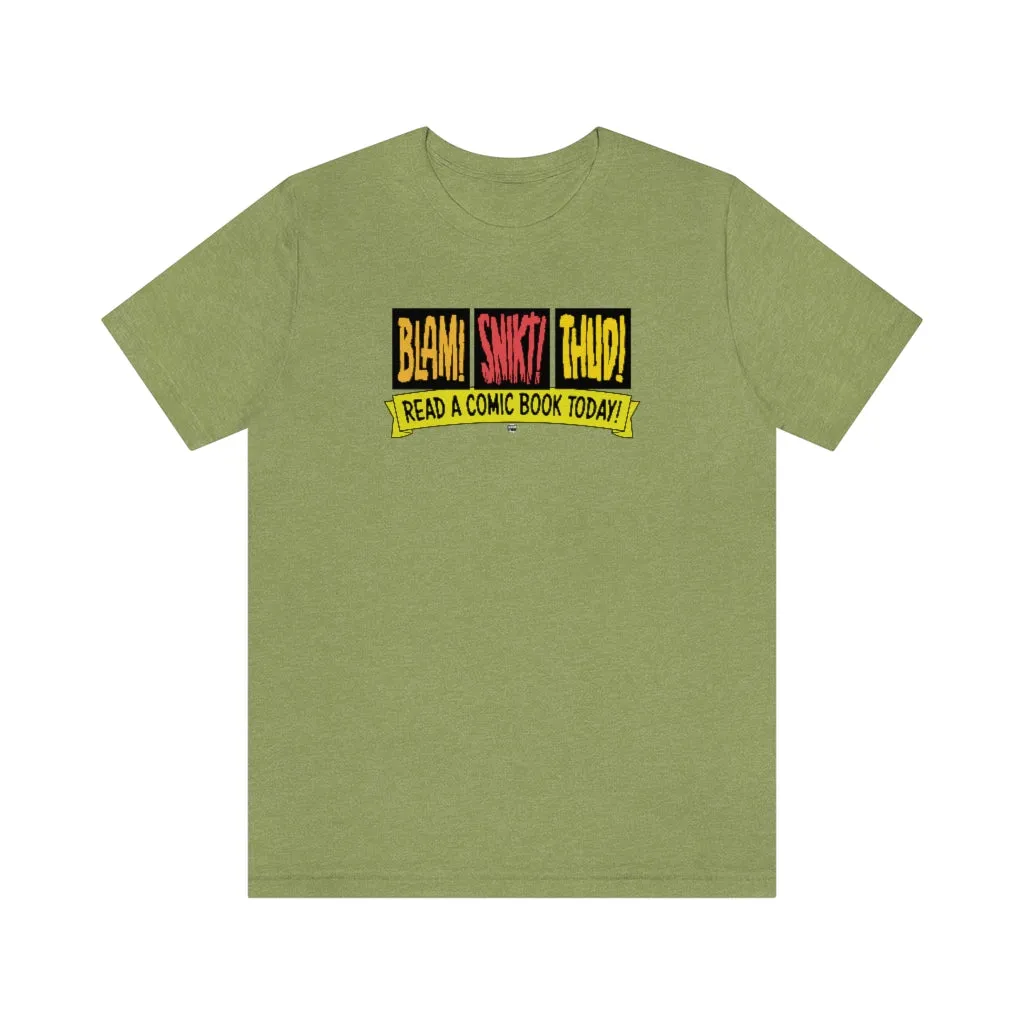 SoundFX READ A COMIC! Unisex Jersey Short Sleeve Tee