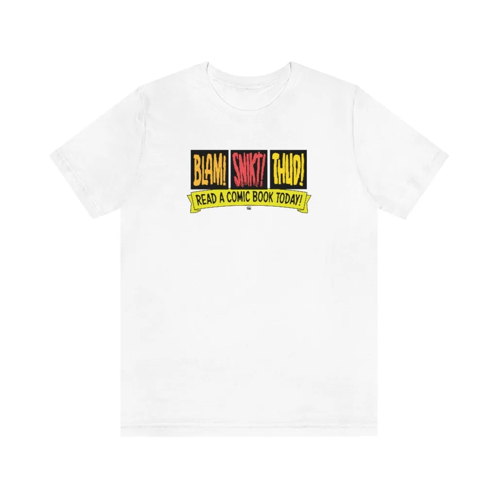 SoundFX READ A COMIC! Unisex Jersey Short Sleeve Tee