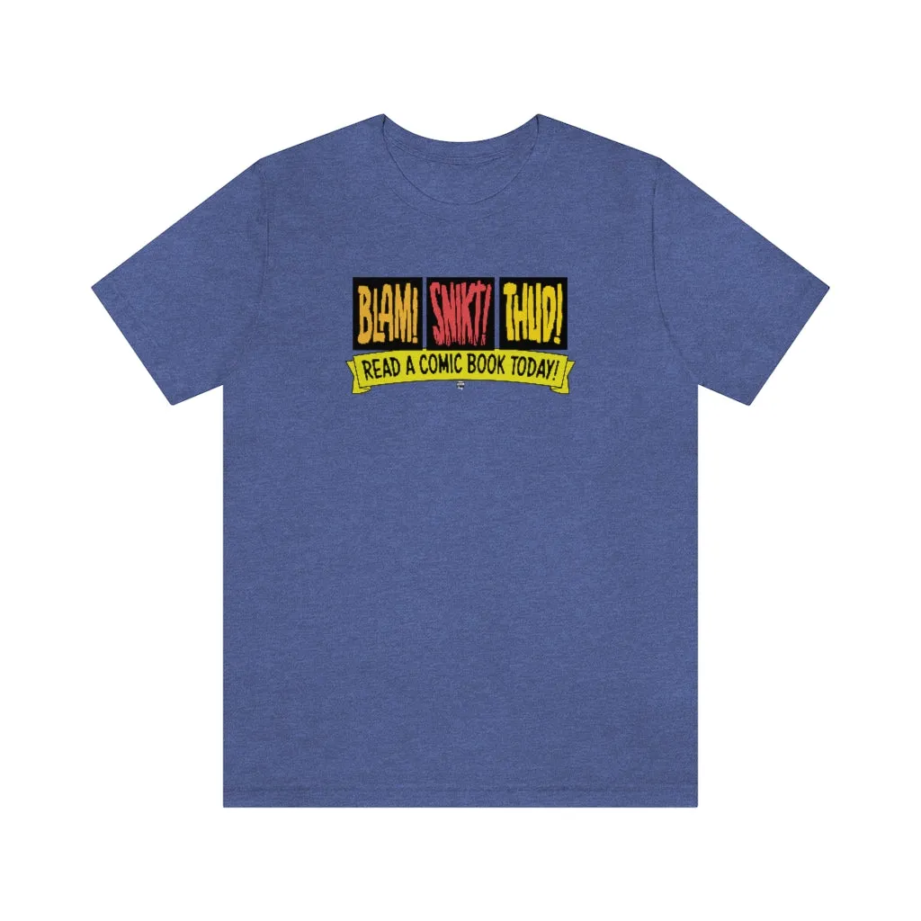 SoundFX READ A COMIC! Unisex Jersey Short Sleeve Tee