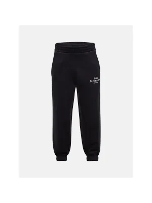 Spodnie dresowe dziecięce Peak Performance Jr Original Pants czarny
