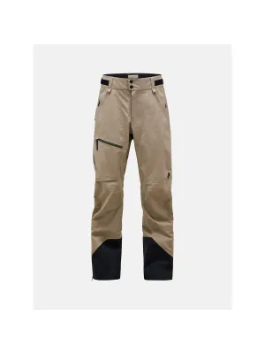 Spodnie narciarska Peak Performance M Alpine Gore-Tex beżowy
